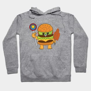 Burger Monster Hoodie